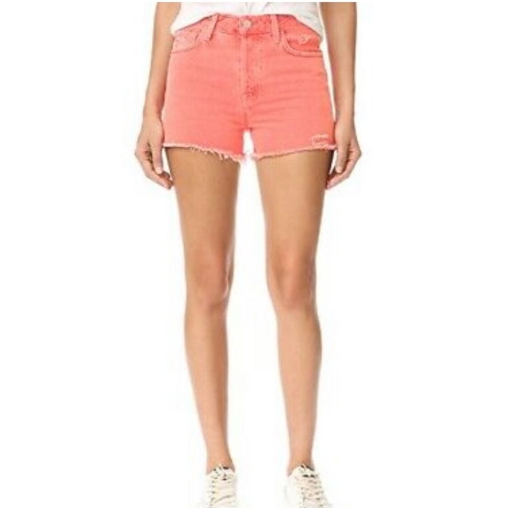 J Brand Gracie hi-rise denim cut off short blossom size 25 100% Cotton 3” inseam